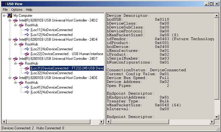 usbview